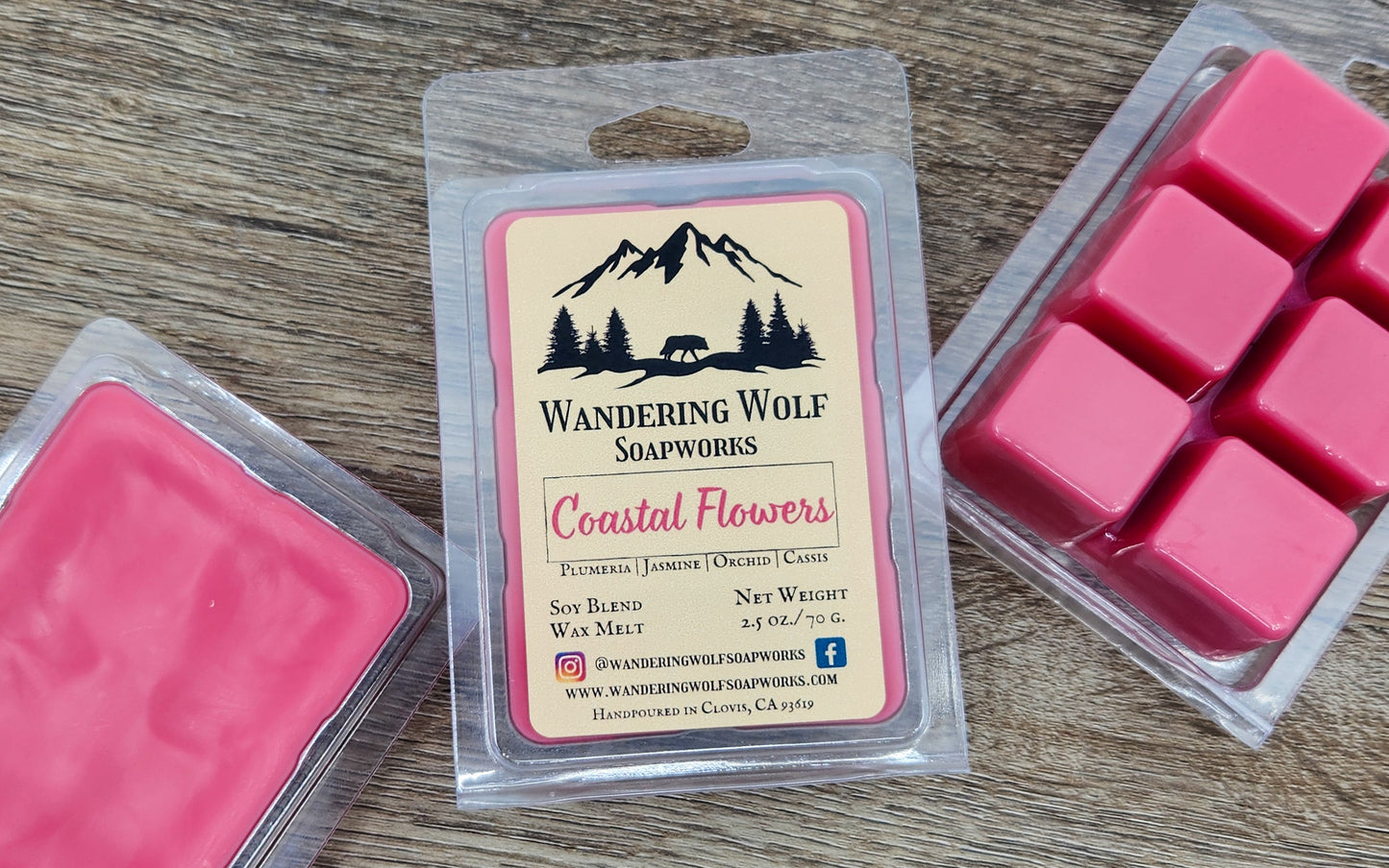 Coastal Flowers Wax Melt