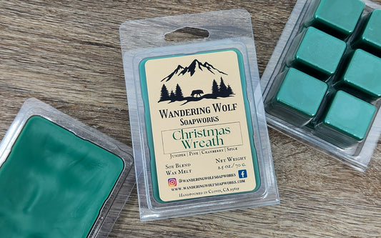 Christmas Wreath Wax Melts