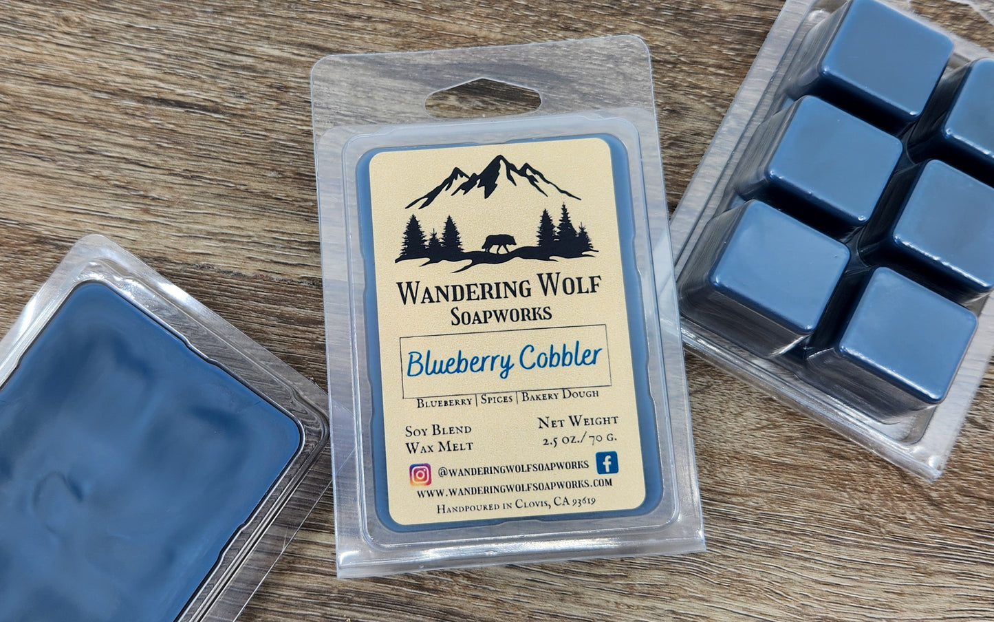 Blueberry Cobbler Wax Melts